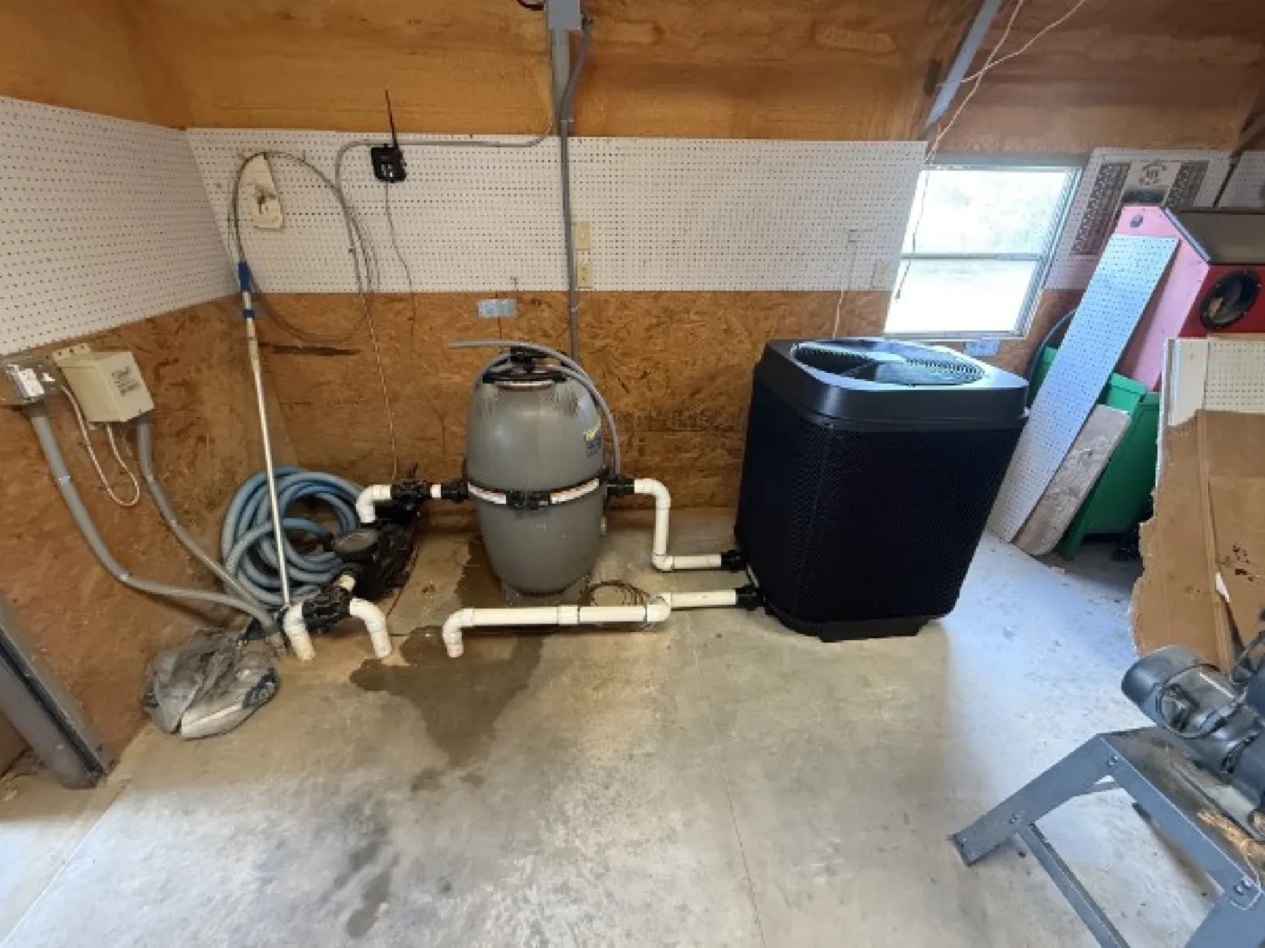 Pool heat pump and filtration equipment repaired in the Oklahoma City area